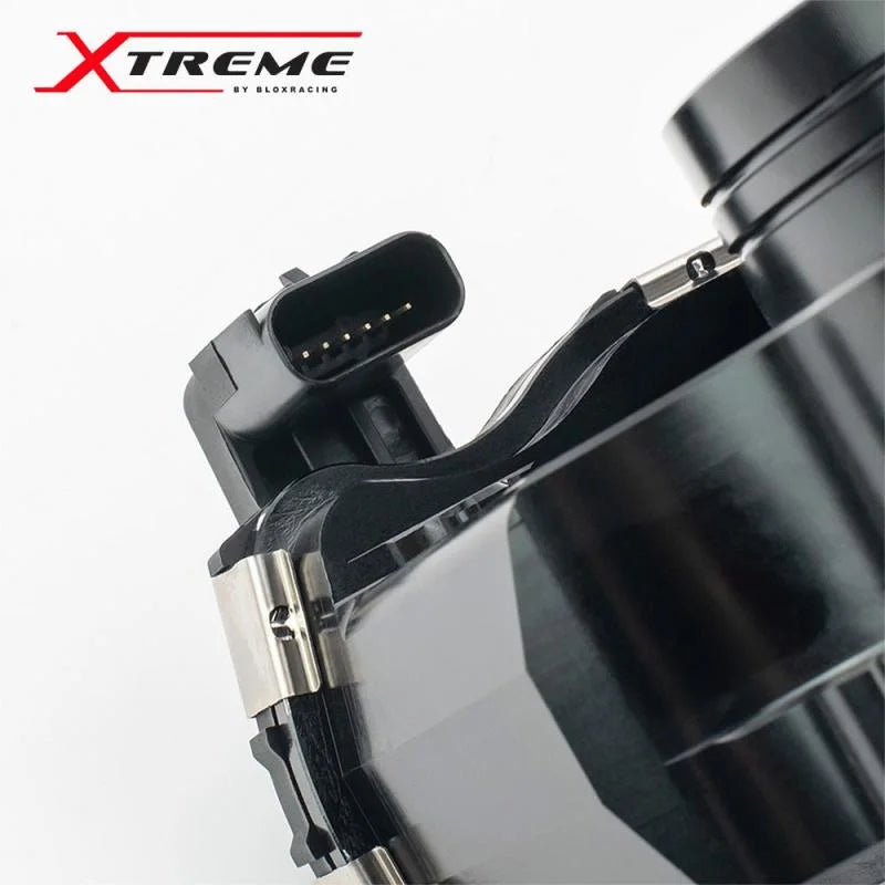 BLOX Racing 2015+ Dodge Hellcat / Jeep Trackhawk 6.2L 105mm Electronic Billet Throttle Body - Black - Additional View 6