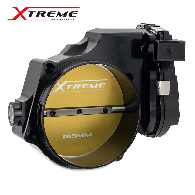 BLOX Racing 2015+ Dodge Hellcat / Jeep Trackhawk 6.2L 105mm Electronic Billet Throttle Body - Black - Additional View 7