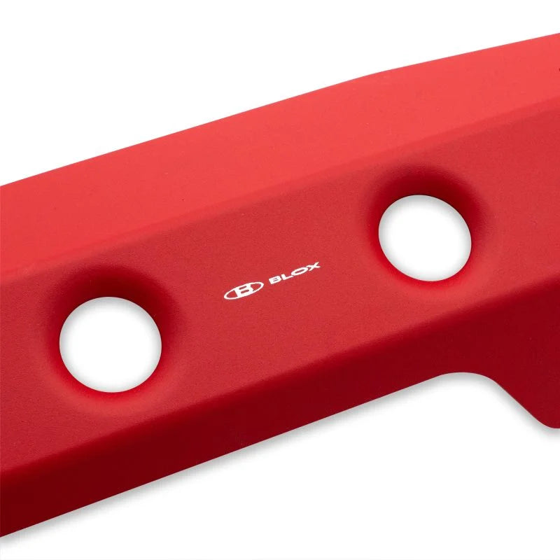 BLOX Racing 2015+ Subaru WRX STI Black Engine / Pulley Cover - Back View