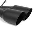 Load image into Gallery viewer, BLOX Racing 2022+ WRX Muffler Delete / Axle Back Single Wall 4in - Matte Black Tips - Back View