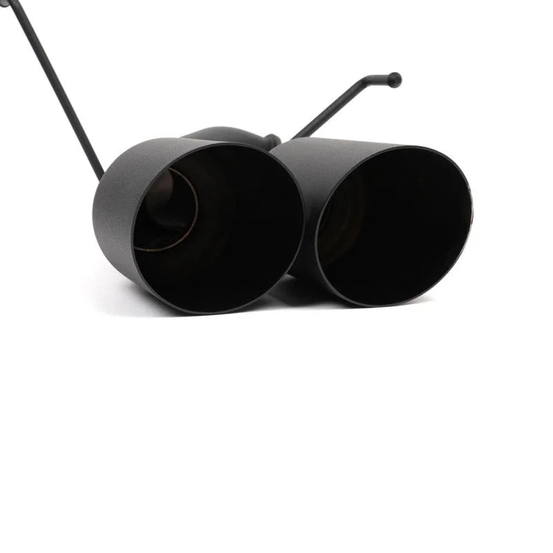 BLOX Racing 2022+ WRX Muffler Delete / Axle Back Single Wall 4in - Matte Black Tips - Additional View 5
