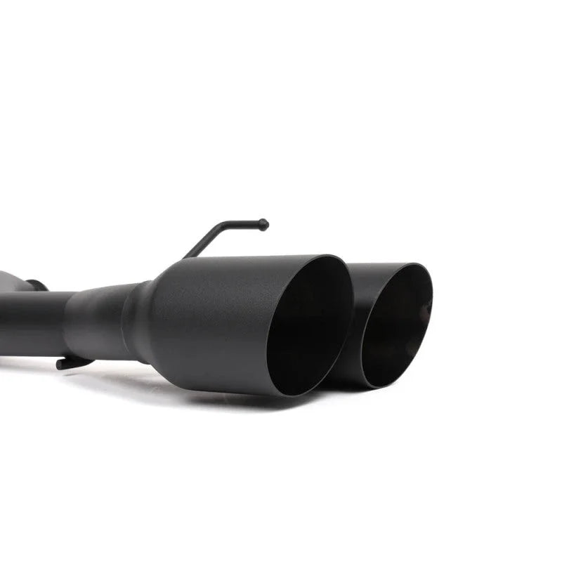 BLOX Racing 2022+ WRX Muffler Delete / Axle Back Single Wall 4in - Matte Black Tips - Additional View 9