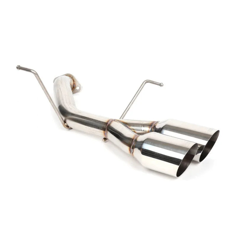 BLOX Racing 2022+ WRX Muffler Delete / Axle Back Single Wall 4in - Polished Tips - Additional View 10