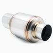 Load image into Gallery viewer, BLOX Racing 2.5-inch Mini Race Muffler - Side View