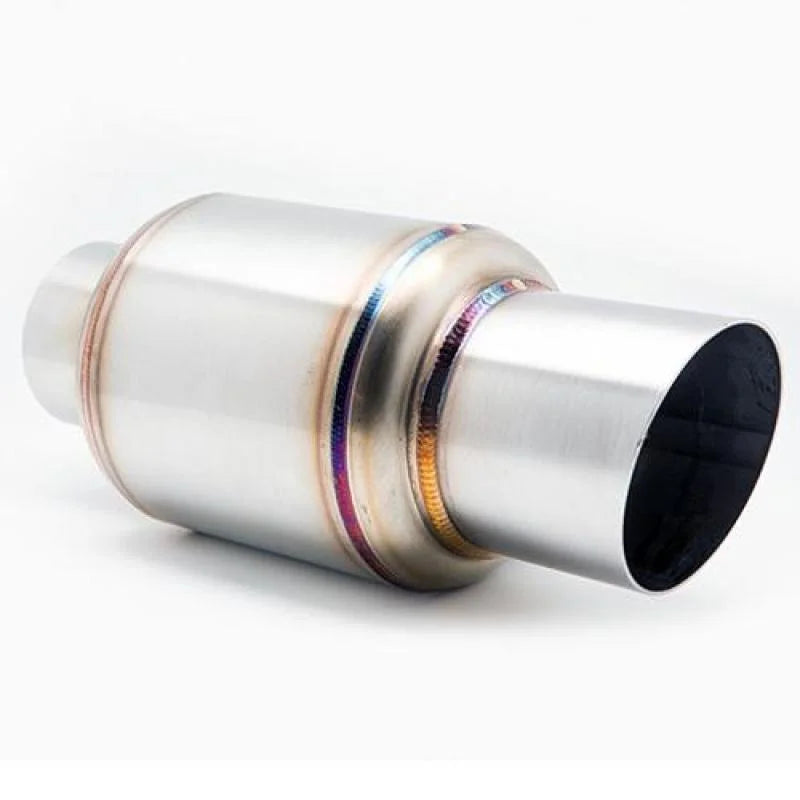 BLOX Racing 2.5-inch Mini Race Muffler - Installation View