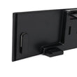 Load image into Gallery viewer, BLOX Racing 290mm Convex Mirror Black Frame Blue Tint - Main Product View