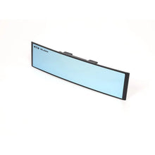 Load image into Gallery viewer, BLOX Racing 290mm Convex Mirror Black Frame Blue Tint - Back View