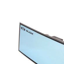 Load image into Gallery viewer, BLOX Racing 290mm Convex Mirror Black Frame Blue Tint - Installation View