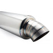 Load image into Gallery viewer, BLOX Racing 3 inch Universal Street Muffler - Turndown Tip - Side View