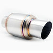 Load image into Gallery viewer, BLOX Racing 3.0-inch Mini Race Muffler - Installation View