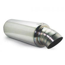 Load image into Gallery viewer, BLOX Racing 3.5in Street Muffler With Turndown Tip - Back View