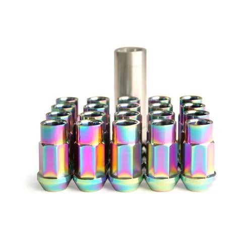 BLOX Racing 7-sided Forged Ti Lug Nut 12x1.5 - Single piece - Main Product View