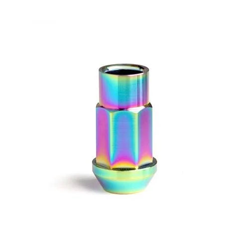 BLOX Racing 7-sided Forged Ti Lug Nut 12x1.5 - Single piece - Side View