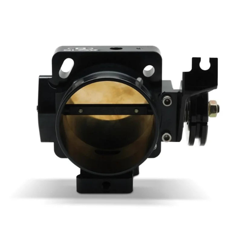 BLOX Racing 70mm Billet Throttle Body - Anodized Black - Detail View