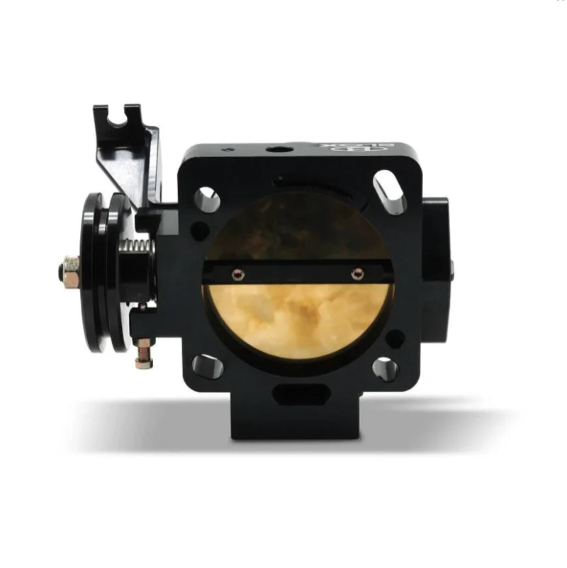 BLOX Racing 72mm Billet Throttle Body - Anodized Black - Installation View
