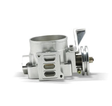 Load image into Gallery viewer, BLOX Racing 72mm Billet Throttle Body - Anodized Silver - Back View