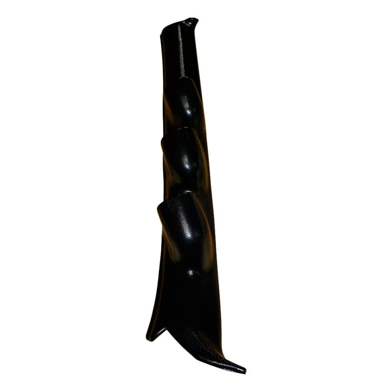 BLOX Racing 88-91 Honda Civic/CRX Pillar Pod Gauge Mount - 3 Gauges - Side View