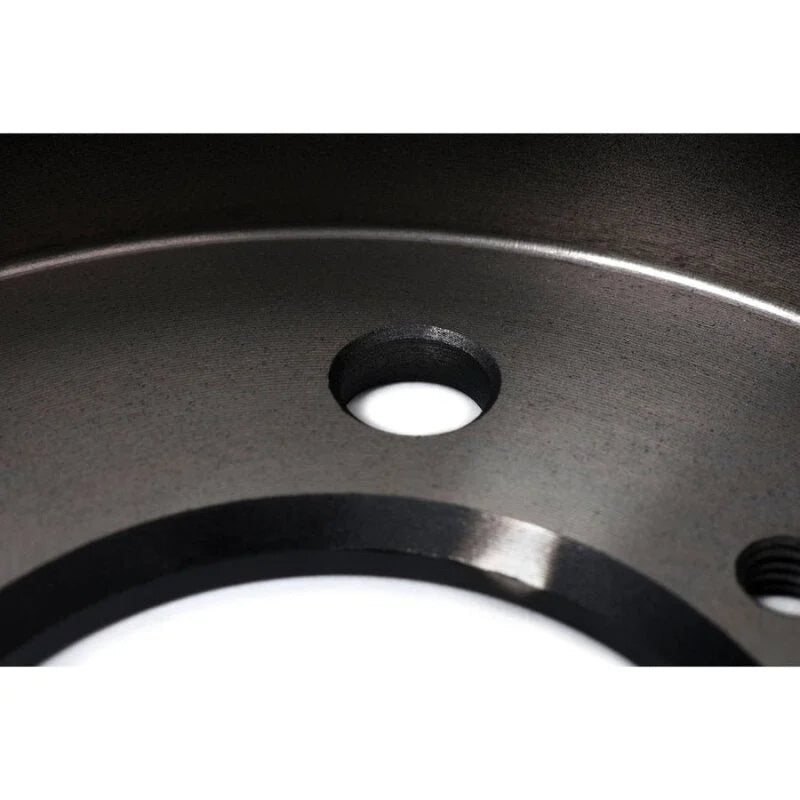 BLOX Racing 90-01 Acura Integra (Excl Type-R) Front Slotted & Drilled Rotors - Pair - Installation View