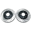 Load image into Gallery viewer, BLOX Racing 90-01 Acura Integra (Excl Type-R) Front Slotted &amp; Drilled Rotors - Pair - Additional View 5