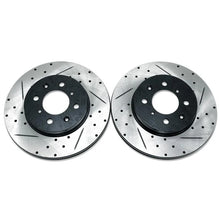 Load image into Gallery viewer, BLOX Racing 90-01 Acura Integra (Excl Type-R) Front Slotted &amp; Drilled Rotors - Pair - Additional View 5