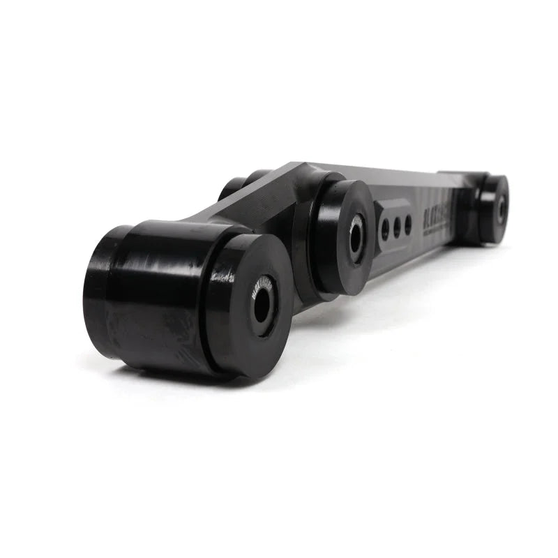 BLOX Racing 90-01 Integra, 89-95 Civic, CRX, Del Sol V2 Billet Rear LCA Poly Bushings - Black - Back View