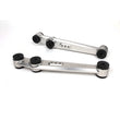 Load image into Gallery viewer, BLOX Racing 90-01 Integra, 89-95 Civic, CRX, Del Sol V2 Billet Rear LCA Poly Bushings - Raw - Side View