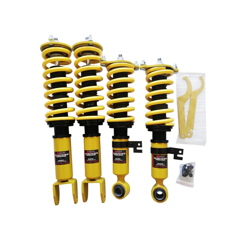 BLOX Racing 90-96 Nissan 300ZX Street Series II Plus Coilovers - Side View