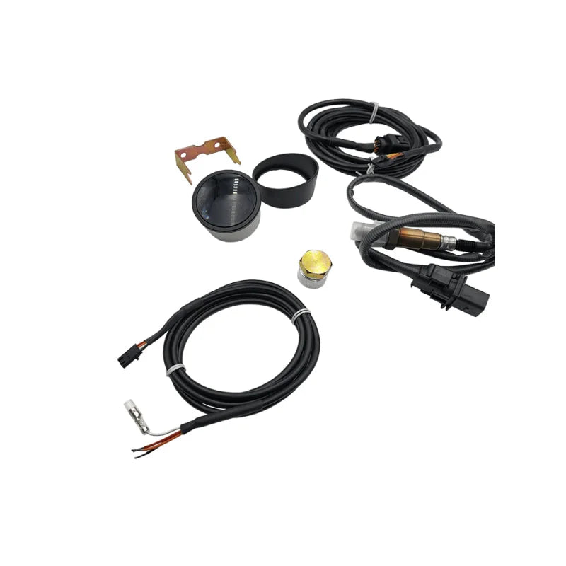 BLOX Racing 94-01 Acura Integra DC2/DC4/DB8/DB7 Digital A/F Gauge with LSU4.9 Sensor - Side View