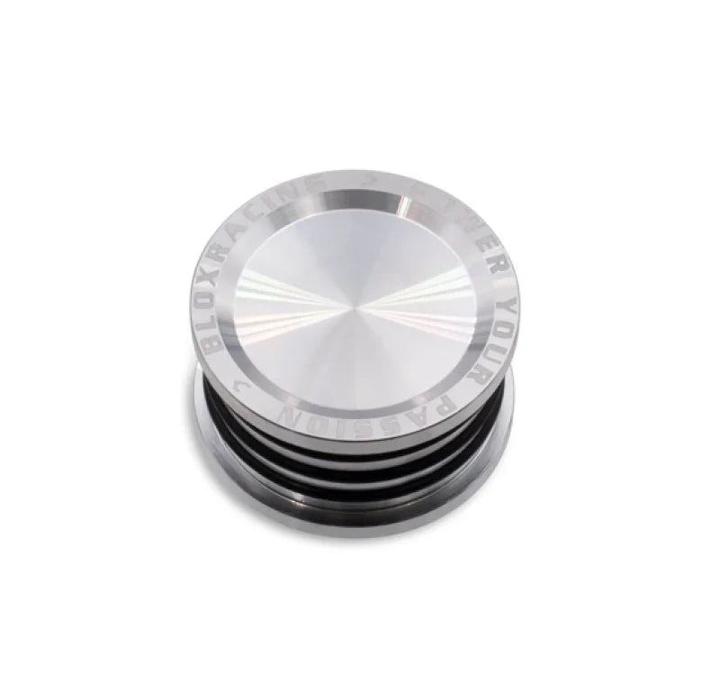 BLOX Racing Billet Honda Cam Seal - Polished (Version 3) - Side View