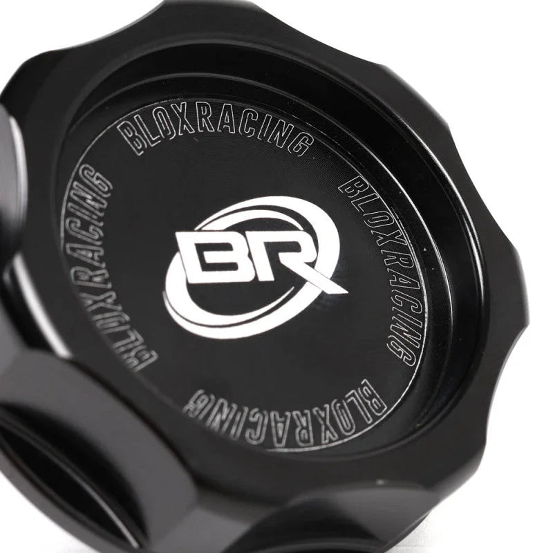 BLOX Racing Billet Honda Oil Cap - Black - Main Product View