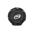 Load image into Gallery viewer, BLOX Racing Billet Honda Oil Cap - Black - Side View