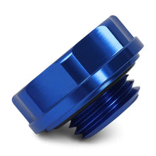 Load image into Gallery viewer, BLOX Racing Billet Honda Oil Cap - Blue - Detail View