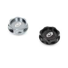 Load image into Gallery viewer, BLOX Racing Billet Honda Oil Cap - Gunmetal - Back View