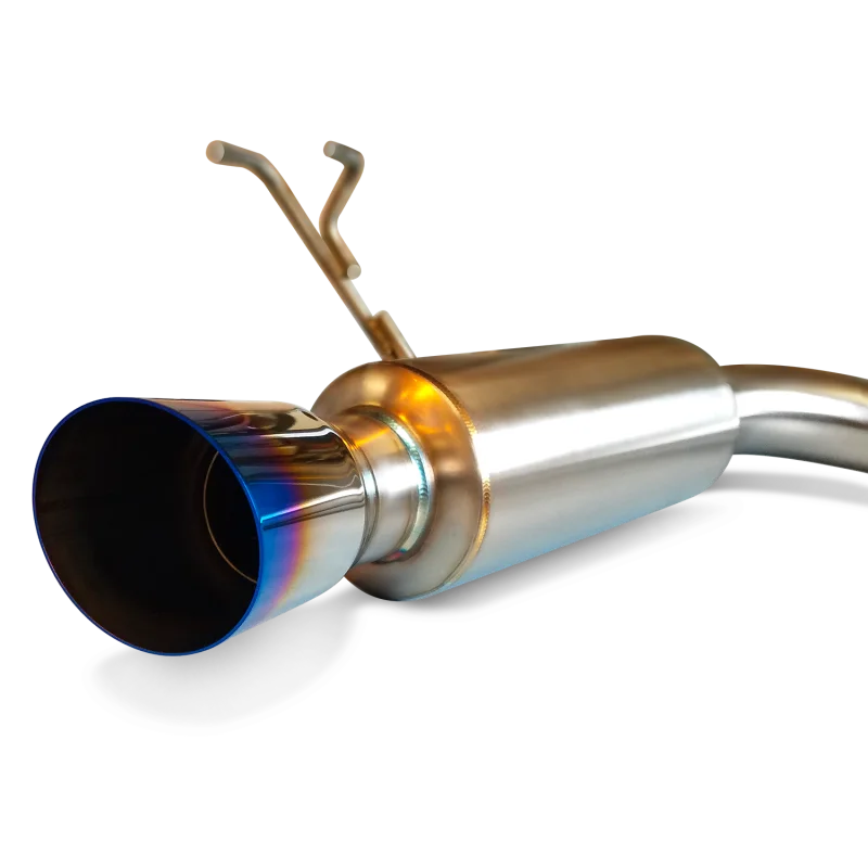 BLOX Racing Cat-Back Exhaust System T304 SS 2016+ Honda Civic 1.5T Sedan / Hatchback (Non-Sport) - Side View