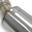 Load image into Gallery viewer, BLOX Racing Cat-Back Exhaust System T304 SS 2016+ Honda Civic 1.5T Sedan / Hatchback (Non-Sport) - Back View