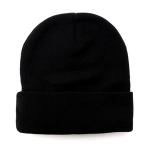 BLOX Racing Classic Beanie - Black w/ Stacked Logo - Main Product View