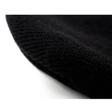 Load image into Gallery viewer, BLOX Racing Classic Beanie - Black w/ Stacked Logo - Back View