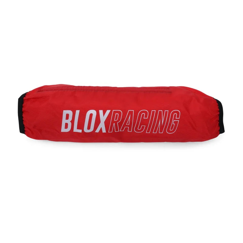 BLOX Racing Coilover Covers - Red (Pair) - Side View