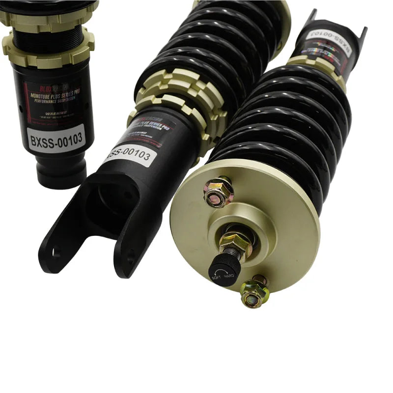 BLOX Racing Drag Pro+ Series Coilover - EG/DC / EK (RR: 18kg) - Back View