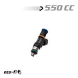 Load image into Gallery viewer, BLOX Racing Eco-Fi Street Injectors 550cc/min Honda K Series (Single Injector) - Side View