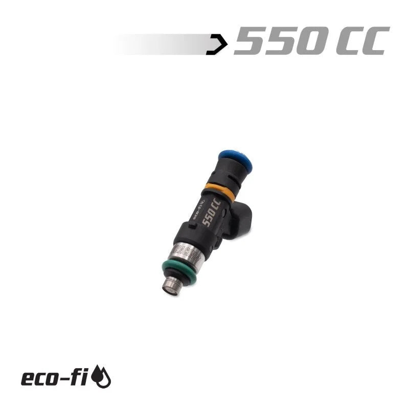BLOX Racing Eco-Fi Street Injectors 550cc/min Honda K Series (Single Injector) - Side View