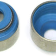 Load image into Gallery viewer, BLOX Racing Honda 5.5mm Valve Stem Seals Blue FKM - Set of 16 (Fits Both Intake &amp; Exhaust)