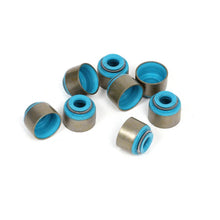 Load image into Gallery viewer, BLOX Racing Honda 5.5mm Valve Stem Seals Blue FKM - Set of 8 (Fits Both Intake &amp; Exhaust) - Side View