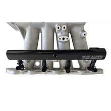 Load image into Gallery viewer, BLOX Racing Honda B-Series Xtreme Aluminum Fuel Rail - Black - Installation View