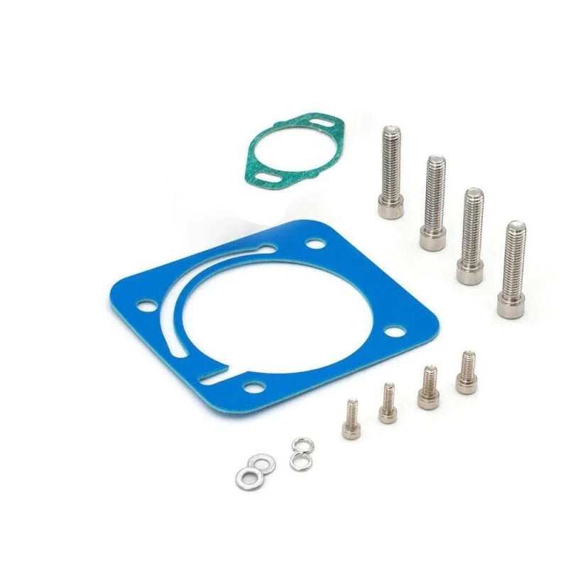 BLOX Racing Honda B/D/H/F Series Engines 72mm Black Billet Throttle Body V2 - Back View