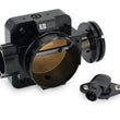 Load image into Gallery viewer, BLOX Racing Honda B/D/H/F Series Engines 72mm Black Billet Throttle Body V2 - Installation View