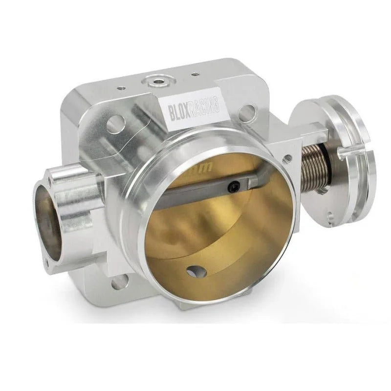BLOX Racing Honda B/D/H/F Series Engines 72mm Silver Billet Throttle Body V2 - Installation View