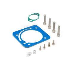 Load image into Gallery viewer, BLOX Racing Honda B/D/H/F Series Engines 76mm Silver Billet Throttle Body V2 - Installation View