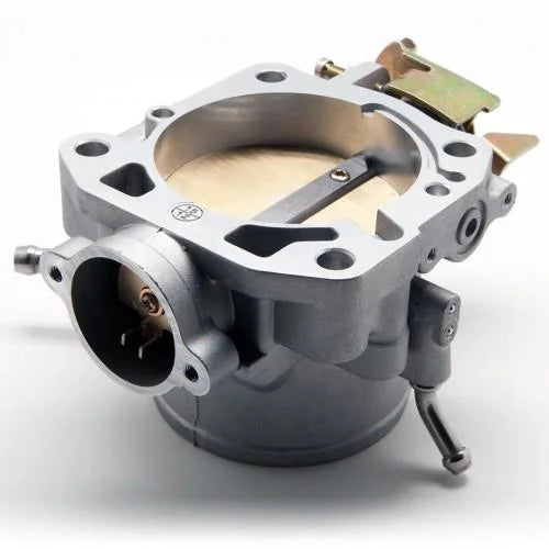BLOX Racing Honda B/D/H/F Series Engines Tuner Series Cast Aluminum 70mm Throttle Body - Side View