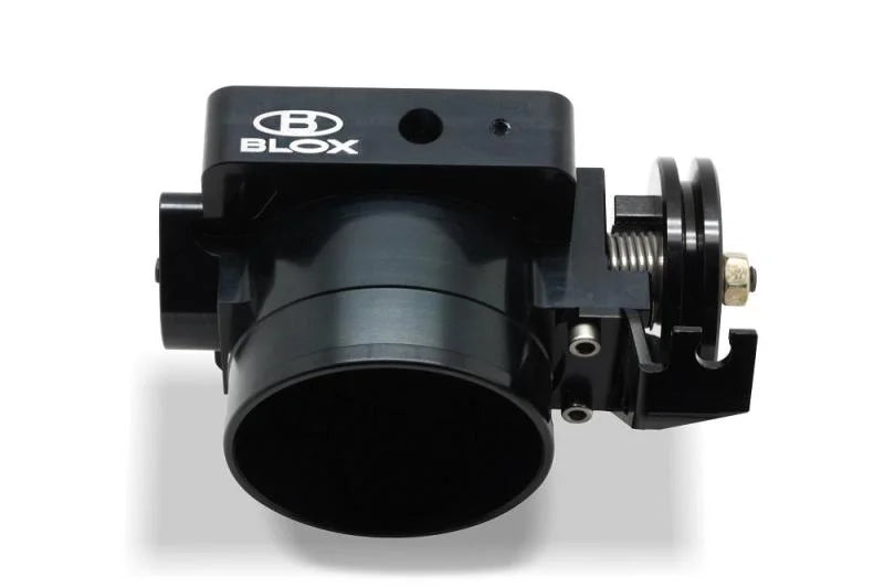BLOX Racing Honda K-Series Competition 74mm Bore Throttle Body - Black - Installation View